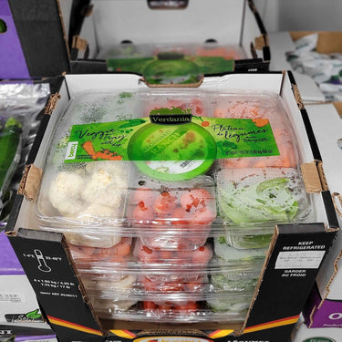 Image of Fresh Cut Vegetables with Dip Tray - 1 x 1.93 Kilos